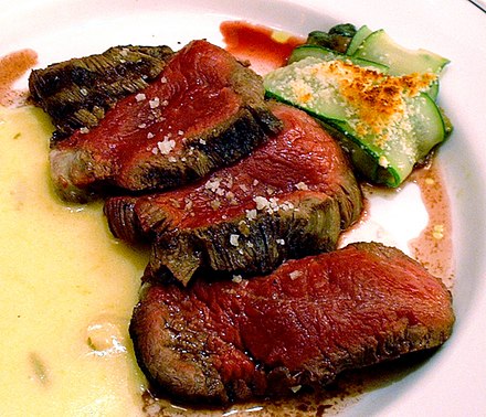 Chateaubriand steak with Béarnaise sauce