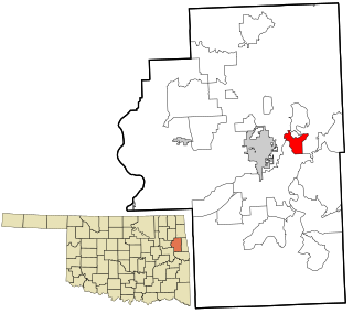 <span class="mw-page-title-main">Briggs, Oklahoma</span> Census-designated place in Oklahoma, United States