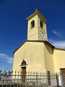 Église de la Purification de la Vierge Marie (Ravadese, Parme) - façade 2019-06-20.jpg