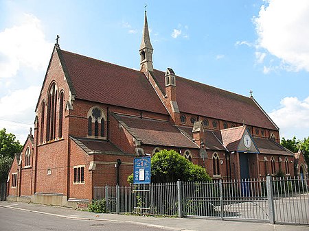 Church of The Ascension Newham geograph.org.uk 