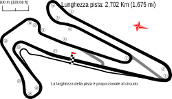 Layout of the Adria International Raceway Circuit Adria.svg