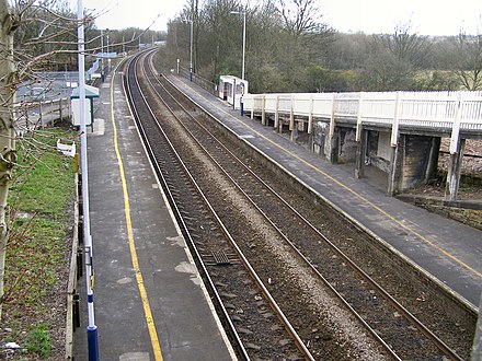 Clifton railway station.
