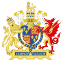 Coat of arms of England (1558–1603)