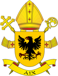Znak arcidiecéze aixské