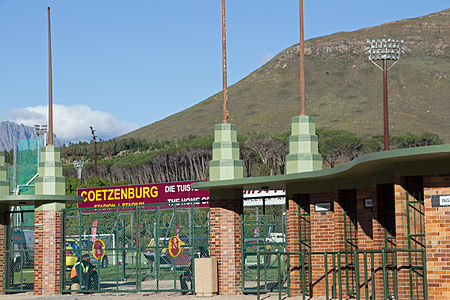 Coetzenburg Stadium entrance