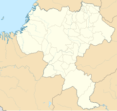 Mapa lokalizacyjna Cauca