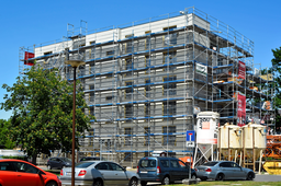 Construction site at Thiemstraße, Cottbus (progress on 2020-06-01, 2 of 2)