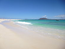 The Dunes of Corralejo are a major tourist attraction.