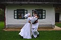 Couple dancing, Prekmurje Slovenia
