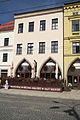 Čeština: Kulturní památka měšťanský dům Masarykovo náměstí 100, Jihlava, okr. Jihlava. English: Cultural monument house Masarykovo náměstí 100, Jihlava, Jihlava District.