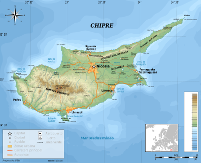 Chipre Del Norte: Historia, Gobierno y política, Geografía