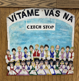 Czech sign at the Czech Stop