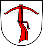 Coat of arms of the community of Allmersbach im Tal