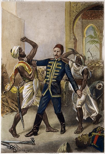 Death of General Gordon at Khartoum