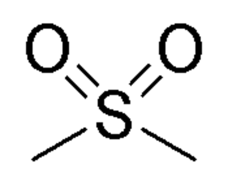 Fail:Dimethylsulfone Structure.png
