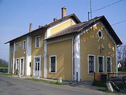 Järnvägsstationen i Drégelypalánk