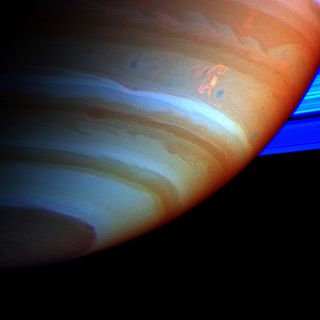 <span class="mw-page-title-main">Dragon Storm (astronomy)</span> Thunderstorm on Saturn