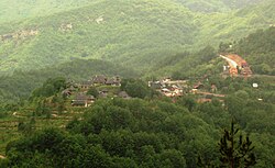 Overview of the entire Drvengrad village