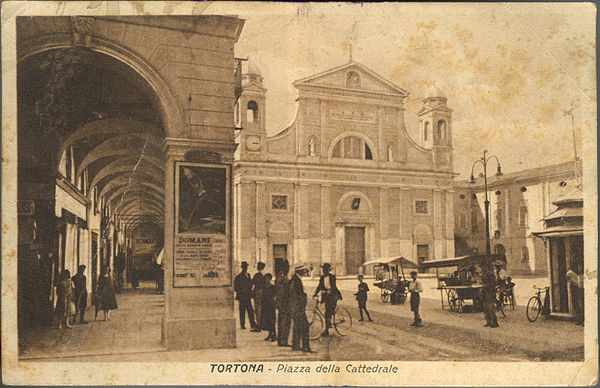 Tortona Cathedral (postcard from c. 1890)