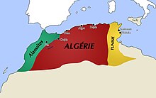 L'Algérie en 1824 aux côtés du Maroc alaouite.