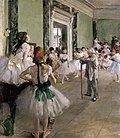 Thumbnail for The Ballet Class (Degas, Musée d'Orsay)