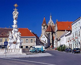 Hauptplatz mit Dreifaltigkeitssäule