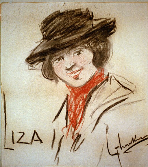 Eliza Doolittle by George Luks 1908
