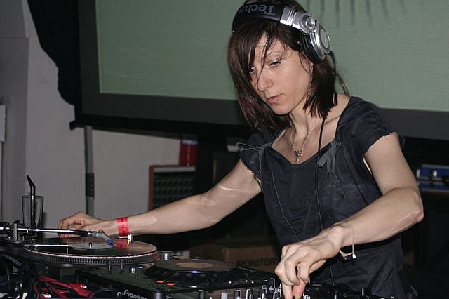 Club DJ Ellen Allien at MAGMA festival 2006, in Tenerife, Spain