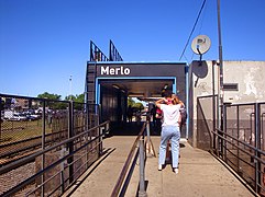 Acceso desde la calle Libertad