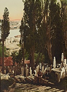 Eyüp Cemetery in 1899