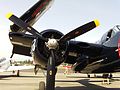 Grumman F7F=3 Tigercat - Paine Field - USA (2010) - Left engine view.