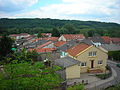 Le village vu depuis l’église Saint-Brice.