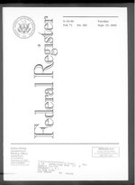 Miniatuur voor Bestand:Federal Register 2006-09-19- Vol 71 Iss 181 (IA sim federal-register-find 2006-09-19 71 181).pdf