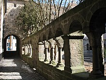 Romanesque cloister