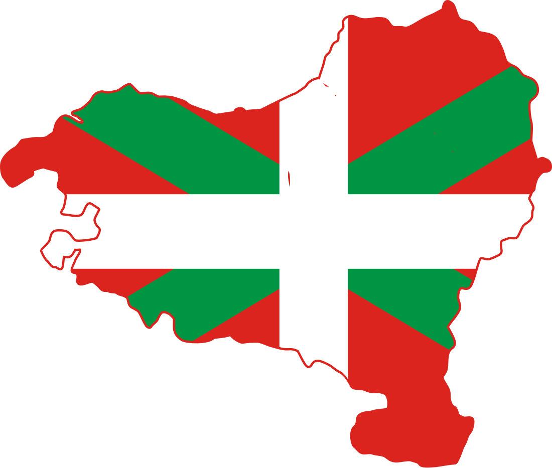 File:Flag map of Basque Country.svg