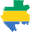 Flag map of Gabon.svg