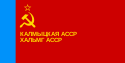 Kalmukya ÖSSC bayrağı