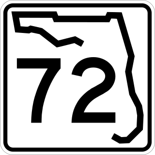 <span class="mw-page-title-main">Florida State Road 72</span> Highway in Florida, United States