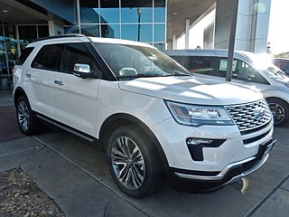 Ford Explorer type of sports utility vehicle manufactured by Ford