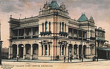 Fortitude Valley Post Office, circa 1907 Fortitude Valley Post Office, Brisbane, Queensland, ca. 1907 (8779495962).jpg