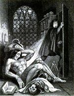 Illustration from the frontispiece of the 1831 edition by Theodor von Holst.