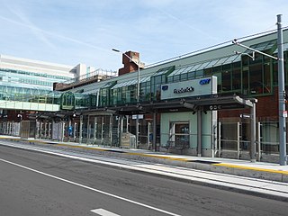 <span class="mw-page-title-main">Frederick station (Kitchener)</span> Light rail station in Kitchener, Ontario