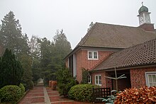 Chapel at the Vareler Friedhof (rear view)