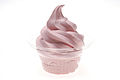 Tart-flavored frozen yogurt is a frozen dessert made with yogurt and sometimes other dairy products including non-dairy products. It is usually more tart than ice cream, as well as lower in fat. It is different from ice milk and conventional soft serve.