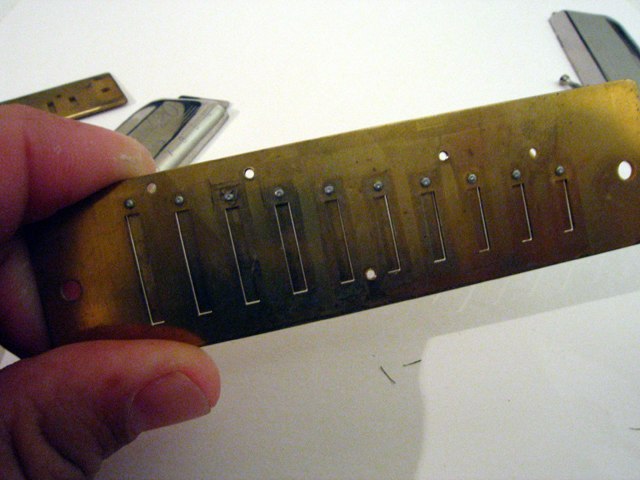 Reed plate