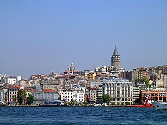 Galata Galata Tower - Port of Karakoy, 2006.jpg