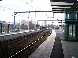 Nástupiště linky RER C
