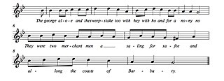 <span class="mw-page-title-main">The George Aloe and the Sweepstake</span> Traditional song