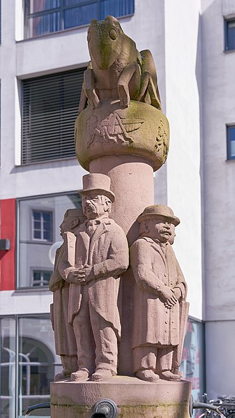 File:Germany Rhineland-Palatinate Trier cricket fountain Heuschreckbrunnen W.jpg