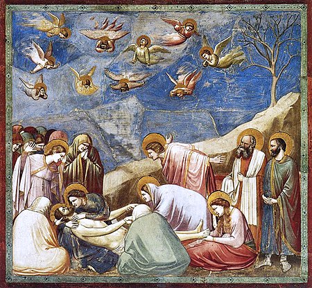 ไฟล์:Giotto - Scrovegni - -36- - Lamentation (The Mourning of Christ) adj.jpg